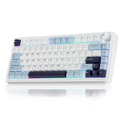 <span title="Aula F75 Wireless Tri Mode RGB 75 Percent Mechanical Gaming White and Blue Keyboard With Ice Vein Switch">Aula F75 Wireless Tri Mode RGB 75 Percen...</span>