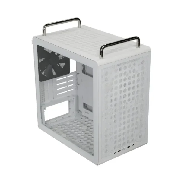 Cooler master qube 340 matx cabinet white (q340-wgnn-s00)