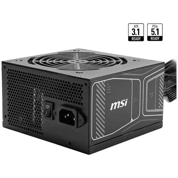 MSI 750W [MAG-A750GN-PCIE5] (black gold non-modular)